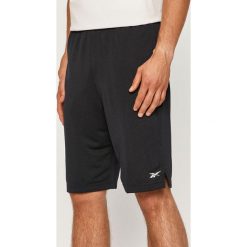 Reebok - Szorty. Niebieskie spodenki sportowe męskie Reebok, s, bez wzorów, z poliesteru, sportowe. Za 119,90 zł.