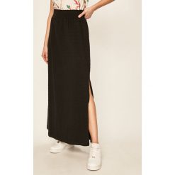 Roxy - Spódnica. Czarne spódniczki damskie Roxy, na co dzień, s, bez wzorów, z bawełny, casualowe, maxi, proste. Za 219,90 zł.