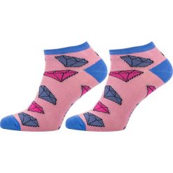 STOPKI DAMSKIE DIAMENTY FFSDIABLF. Czerwone skarpetki damskie marki Freak Feet. Za 11,24 zł.