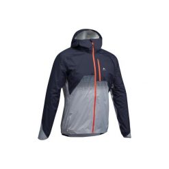 Kurtka turystyczna FH900 HYBRID męska. Szare kurtki męskie QUECHUA, s, bez wzorów, z poliesteru, bez kaptura. Za 349,99 zł.