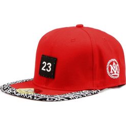 Czapki z daszkiem męskie: Czapka męska snapback czerwona (hx0284)
