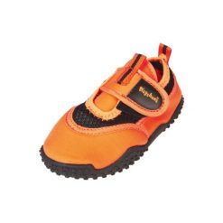 Playshoes Buty do wody neon pomarańczowy - Gr.Moda (6 - 24 miesięcy ). Pomarańczowe buciki niemowlęce marki Playshoes, z materiału. Za 59,00 zł.