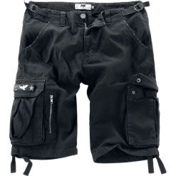 Spodenki i szorty męskie: Black Premium by EMP Army Vintage Shorts Krótkie spodenki Vintage czarny
