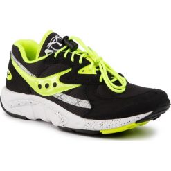 Buty SAUCONY - Aya S70460-3 Blk/Neo. Czarne buty sportowe męskie Saucony, z tworzywa sztucznego, bez zapięcia, do biegania. W wyprzedaży za 259,00 zł.