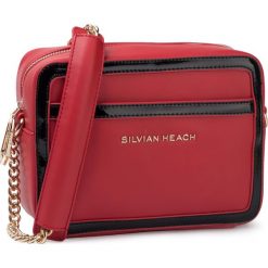 Torebka SILVIAN HEACH - Jaklin RCA19052BO Red/Black. Czerwone listonoszki damskie Silvian Heach, bez wzorów, ze skóry ekologicznej, bez dodatków. Za 279,00 zł.