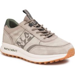 Sneakersy NAPAPIJRI - Late NA4ES5 Mineral Beige NB4. Brązowe sneakersy męskie Napapijri, na co dzień, na lato, bez wzorów, ze skóry, bez zapięcia. W wyprzedaży za 439,00 zł.