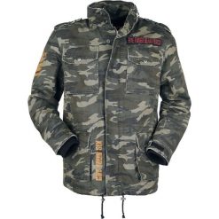 Kurtki męskie: Five Finger Death Punch EMP Signature Collection Kurtka kamuflaż oliwkowy