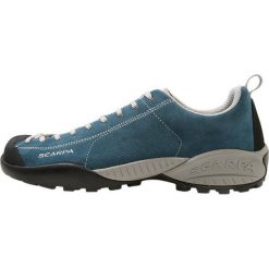 Scarpa MOJITO Półbuty trekkingowe lakeblue. Niebieskie buty skate męskie marki Scarpa, z gumy, outdoorowe. Za 549,00 zł.