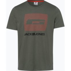 Jack & Jones - T-shirt męski – Comirko, zielony. Zielone t-shirty męskie z nadrukiem Jack & Jones, l. Za 59,95 zł.