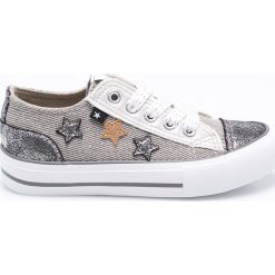 Big Star - Tenisówki dziecięce. Szare buty dziewczęce sportowe marki BIG STAR, z materiału, na sznurówki. Za 89,90 zł.