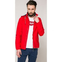 Tommy Jeans - Kurtka. Czerwone kurtki męskie marki Tommy Jeans, m, z bawełny. W wyprzedaży za 299,90 zł.