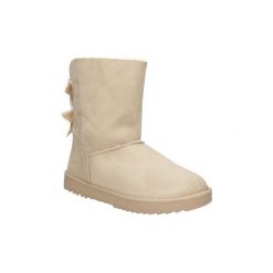 Śniegowce Casu ŚNIEGOWCE 1359. Szare buty zimowe damskie Casu. Za 55,99 zł.