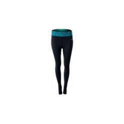 Legginsy sportowe damskie: ELBRUS Legginsy damskie MALORE WO'S czarno niebieskie r. XL