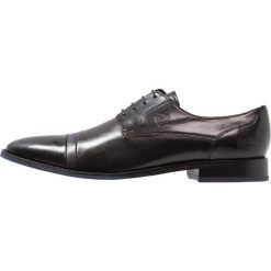 Melvin & Hamilton Eleganckie buty rio black/navy. Czarne buty wizytowe męskie marki Melvin & Hamilton, ze skóry, na sznurówki. Za 549,00 zł.