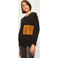 Answear - Bluza. Zielone bluzy damskie ANSWEAR, s, z aplikacjami, z elastanu, bez rękawów, bez kaptura. W wyprzedaży za 49,90 zł.