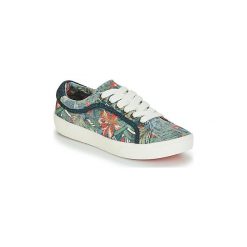 Buty Pepe jeans RENE JUNGLE. Szare trampki i tenisówki damskie Pepe Jeans, bez wzorów, z jeansu, bez zapięcia. Za 207,20 zł.