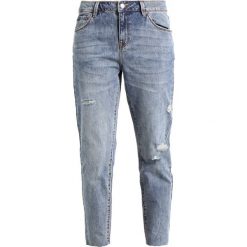 Jeansy damskie: Springfield BOYFRIEND ROTOS Jeansy Relaxed Fit blues