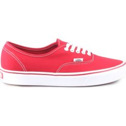 Vans ComfyCush Authentic Tenisówki Czerwony. Czerwone trampki męskie Vans, bez wzorów, z materiału, bez zapięcia. Za 292,95 zł.