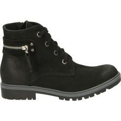 Botki - 1136 NAB NERO. Brązowe botki damskie skórzane marki Venezia. Za 249,00 zł.