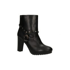 Botki Pepe jeans BOTKI PFS50352. Czarne botki damskie marki Pepe Jeans, z jeansu. Za 299,99 zł.
