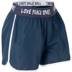 Lekkie szorty sportowe bonprix ciemnoniebieski. Niebieskie spodenki sportowe męskie bonprix. Za 37,99 zł.