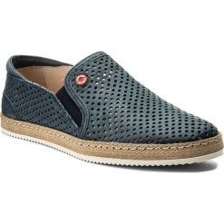 Półbuty męskie: Półbuty NOBRAND – Cox 2 12247 Blue
