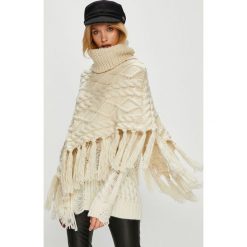 Medicine - Poncho Suffron Spice. Białe kurtki damskie MEDICINE, uniwersalny, z dzianiny. W wyprzedaży za 69,90 zł.