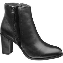 Botki damskie: botki damskie 5th Avenue czarne