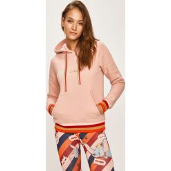 Femi Stories - Bluza. Różowe bluzy damskie Femi Stories, s, z aplikacjami, z bawełny, bez rękawów, z kapturem. W wyprzedaży za 239,90 zł.