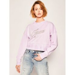 Bluza Guess Lucinda W0GQ24 K68I0. Żółte bluzy damskie Guess, xs, z aplikacjami, z bawełny, bez rękawów, bez kaptura. W wyprzedaży za 309,00 zł.