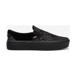 Vans 66 Slip On Buty Czarny. Czarne trampki i tenisówki damskie Vans, bez wzorów, z materiału, bez zapięcia. Za 200,95 zł.