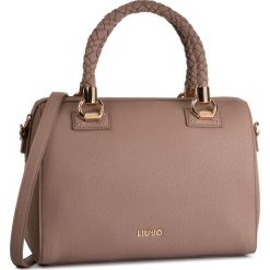 Torebka LIU JO - M Satchel A69024 E0031 Nocciola 74418. Pomarańczowe torebki klasyczne damskie Liu Jo, bez wzorów, ze skóry ekologicznej, klasyczne, bez dodatków. Za 649,00 zł.