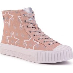 Trampki LIU JO - Nettie 02 BA0057 T6948 Pink 00239. Brązowe półbuty damskie Liu Jo, bez wzorów, z gumy, bez zapięcia. Za 689,00 zł.