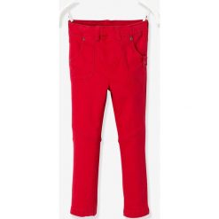 Spodnie - Slim fit - w kolorze czerwonym. Czerwone spodnie niemowlęce Vertbaudet Boys & Co., w paski. W wyprzedaży za 35,95 zł.
