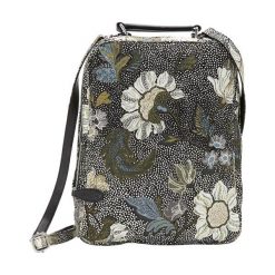 Ceannis Plecak Flower Linen czarny w kwiaty female czarny/ze wzorem. Czarne plecaki damskie Ceannis, w paski, z bawełny. Za 479,00 zł.
