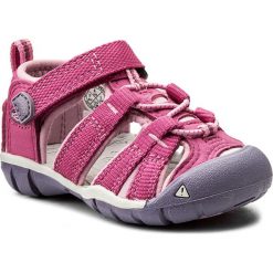 Sandały KEEN - Seacamp II Cnx 1017165 Very Berry/Lilac Chiffon. Różowe sandały dziewczęce Keen, z tworzywa sztucznego, bez zapięcia. W wyprzedaży za 139,00 zł.