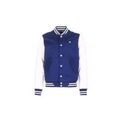 Kurtki krótkie G-Star Raw RACKAM SPORTS BOMBER. Niebieskie kurtki męskie G-Star RAW, xl, bez wzorów, retro, krótkie, bez kaptura. Za 374,50 zł.