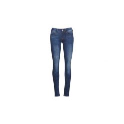 Jeansy skinny G-Star Raw LYNN MID SKINNY. Niebieskie jeansy damskie G-Star RAW, bez wzorów, z jeansu. Za 257,40 zł.