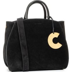 Torebka COCCINELLE - FLB Concrete Suede E1 FLB 18 01 01 Noir 001. Czarne torebki klasyczne damskie Coccinelle, bez wzorów, ze skóry, klasyczne, bez dodatków. Za 1699,00 zł.
