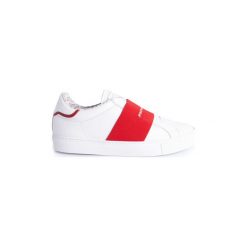 Tenisówki John Galliano 6730 C / Calf. Białe trampki męskie John Galliano, bez wzorów, bez zapięcia. Za 999,00 zł.