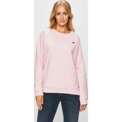 Levi's - Bluza. Różowe bluzy damskie Levi's®, s, z nadrukiem, z bawełny, bez rękawów, bez kaptura. W wyprzedaży za 169,90 zł.