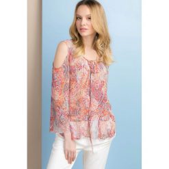 Bluzki damskie: Kolorowa bluzka w stylu boho
