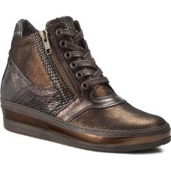 Sneakersy KHRIO - 162K4001ESALQ T.Moro/Fucile/Marrone. Pomarańczowe sneakersy damskie marki Khrio, ze skóry. W wyprzedaży za 379,00 zł.
