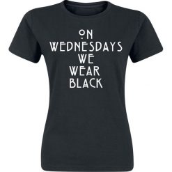 Bluzki damskie: American Horror Story Wednesdays Koszulka damska czarny