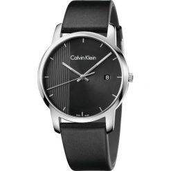 ZEGAREK CALVIN KLEIN CITY K2G2G1C1. Czarne zegarki męskie marki Calvin Klein, ze stali. Za 829,00 zł.