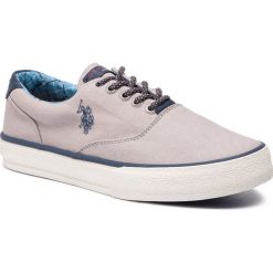 Tenisówki U.S. POLO ASSN. - Theodor GALAN4019S9/C1 Grey. Szare półbuty męskie U.S. Polo Assn., na co dzień, bez wzorów, z gumy, eleganckie, bez zapięcia. W wyprzedaży za 179,00 zł.