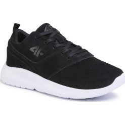 Sneakersy 4F - D4L20-OBDL201 20S. Czarne półbuty damskie 4f, ze skóry. Za 199,00 zł.