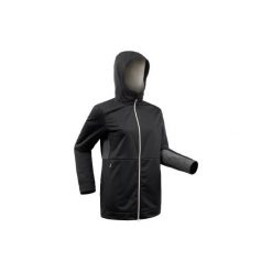 Bluza snowboardowa i narciarska SNB HDY damska. Czarne bluzy damskie WED'ZE, s, bez wzorów, z elastanu, z długim rękawem, długie, z kapturem. Za 149,99 zł.