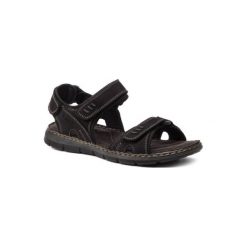 LASOCKI FOR MEN MB-PALO-7751. Czarne sandały męskie Lasocki For Men, ze skóry, bez zapięcia. Za 119,99 zł.