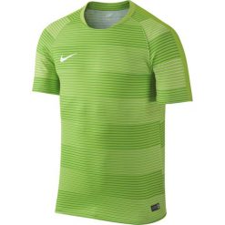 Koszulki sportowe męskie: Nike Koszulka męska Flash Graphic 1 zielony r. L